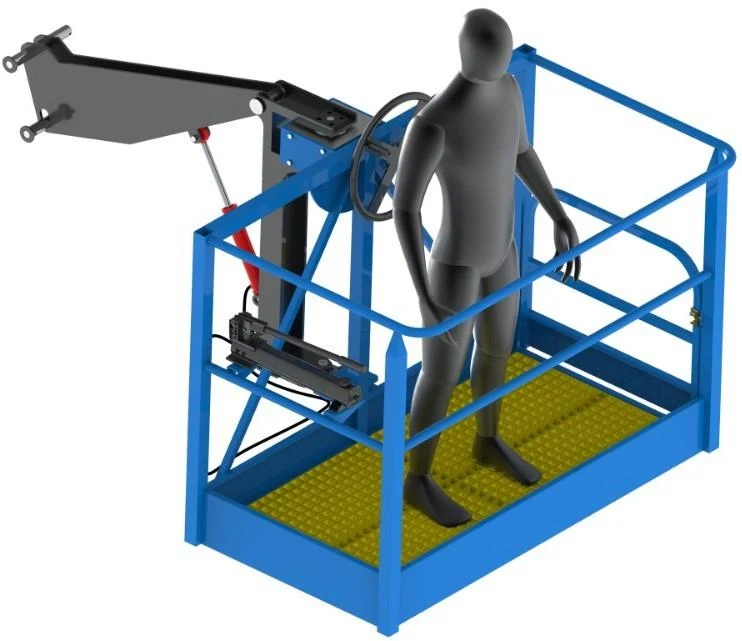 Elev8 Articulating Man Carry Basket MCB Series