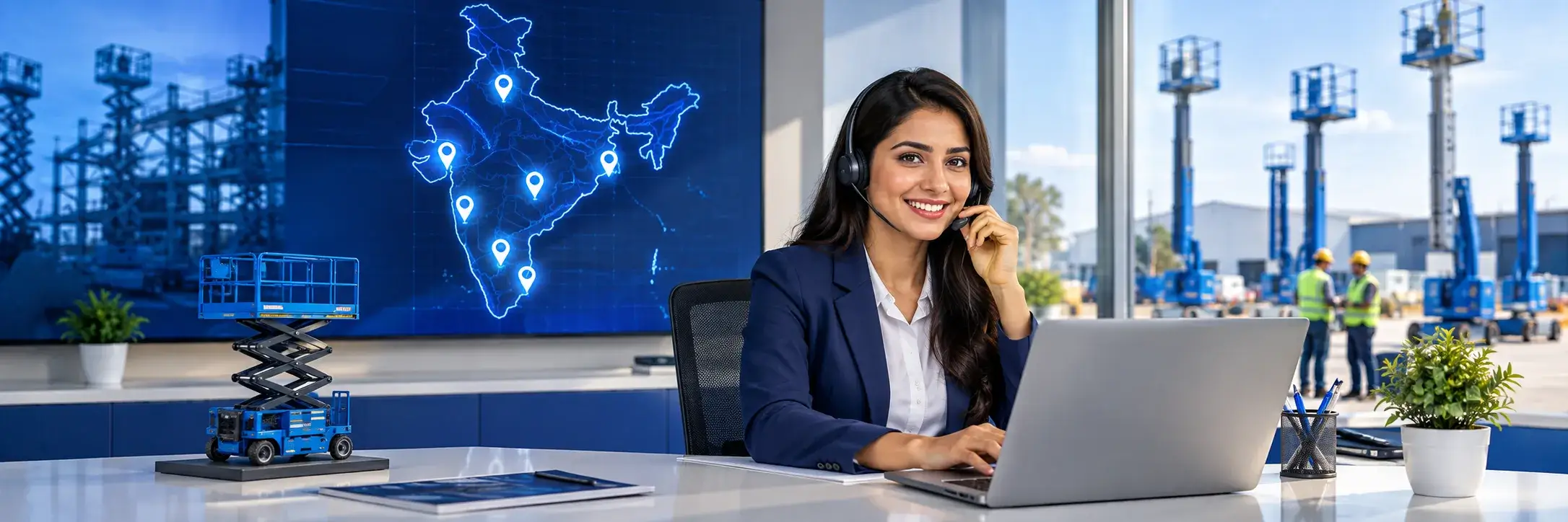 Digital contact us concept with phone, email, chat, and internet icons